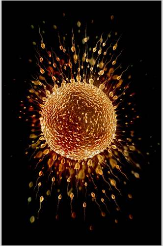 精子卵细胞细胞病菌图片