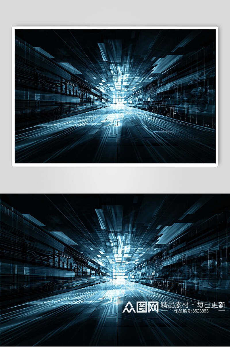 商务数码科技光线背景图片素材