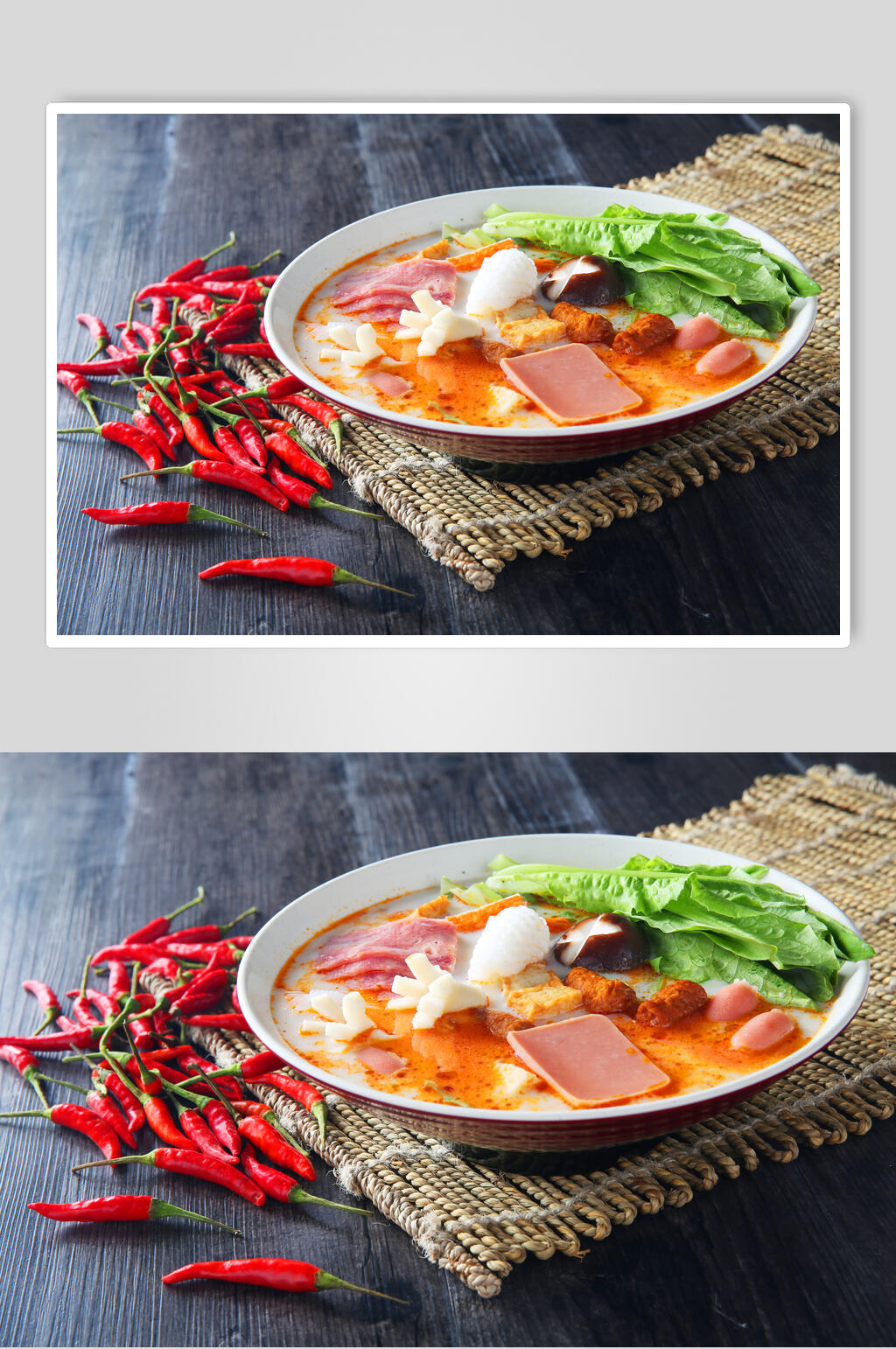 招牌美味麻辣烫食物图片素材