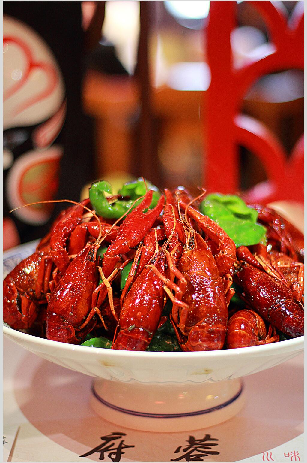 麻辣小龙虾美食高清图片素材