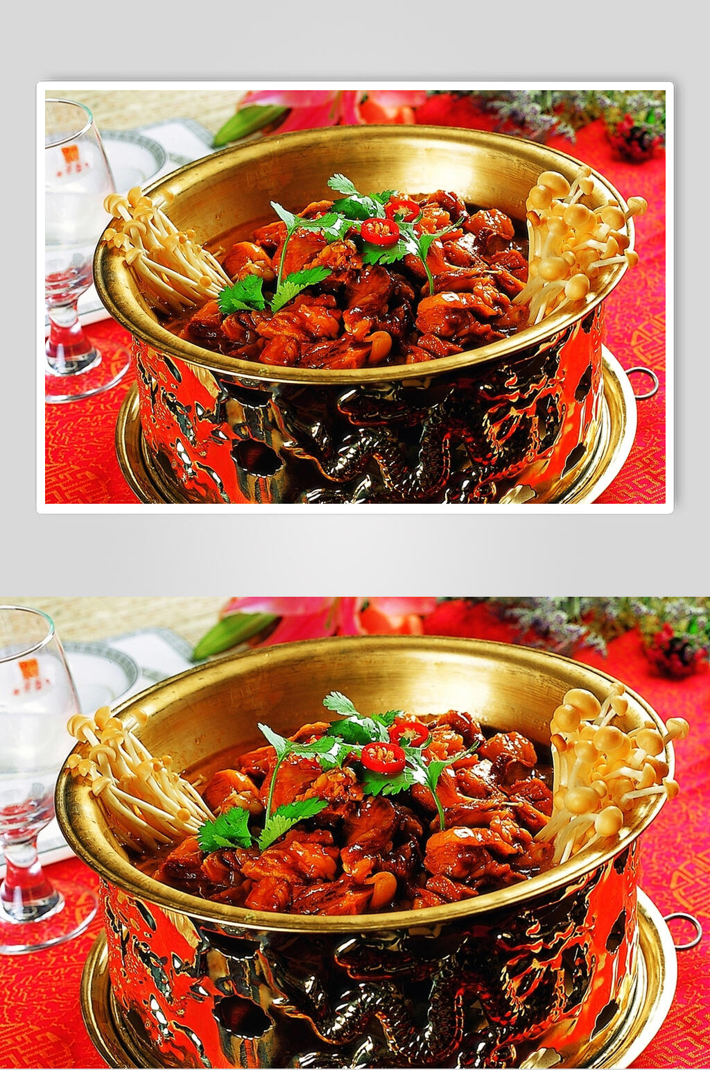 食客一品羊肉锅美食摄影图片叁素材