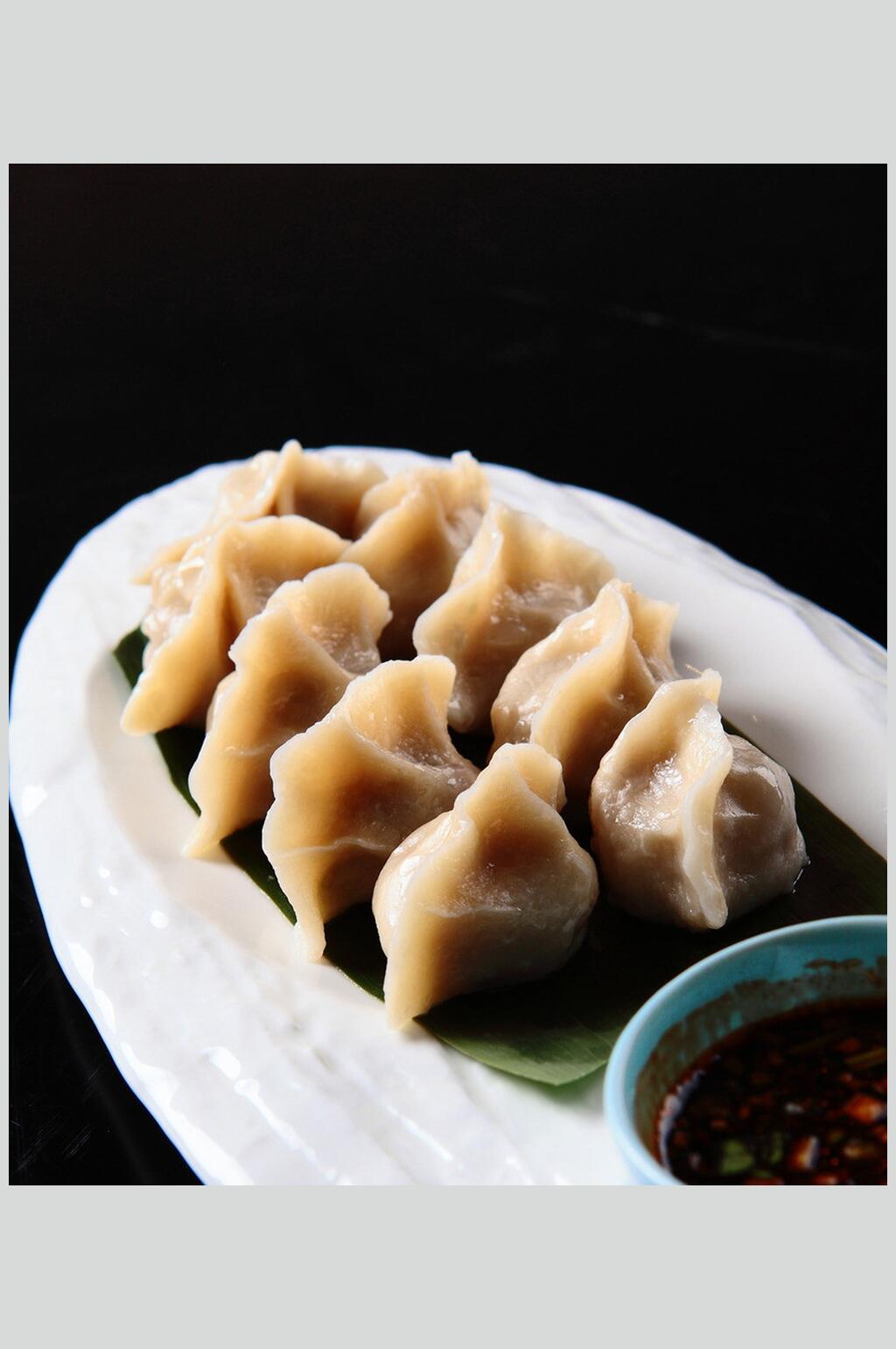 香辣美味饺子水饺美食摄影图片叁素材