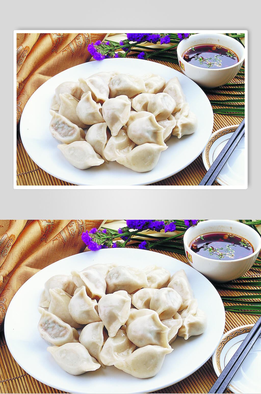 香辣美味食品饺子水饺美食摄影图片叁素材