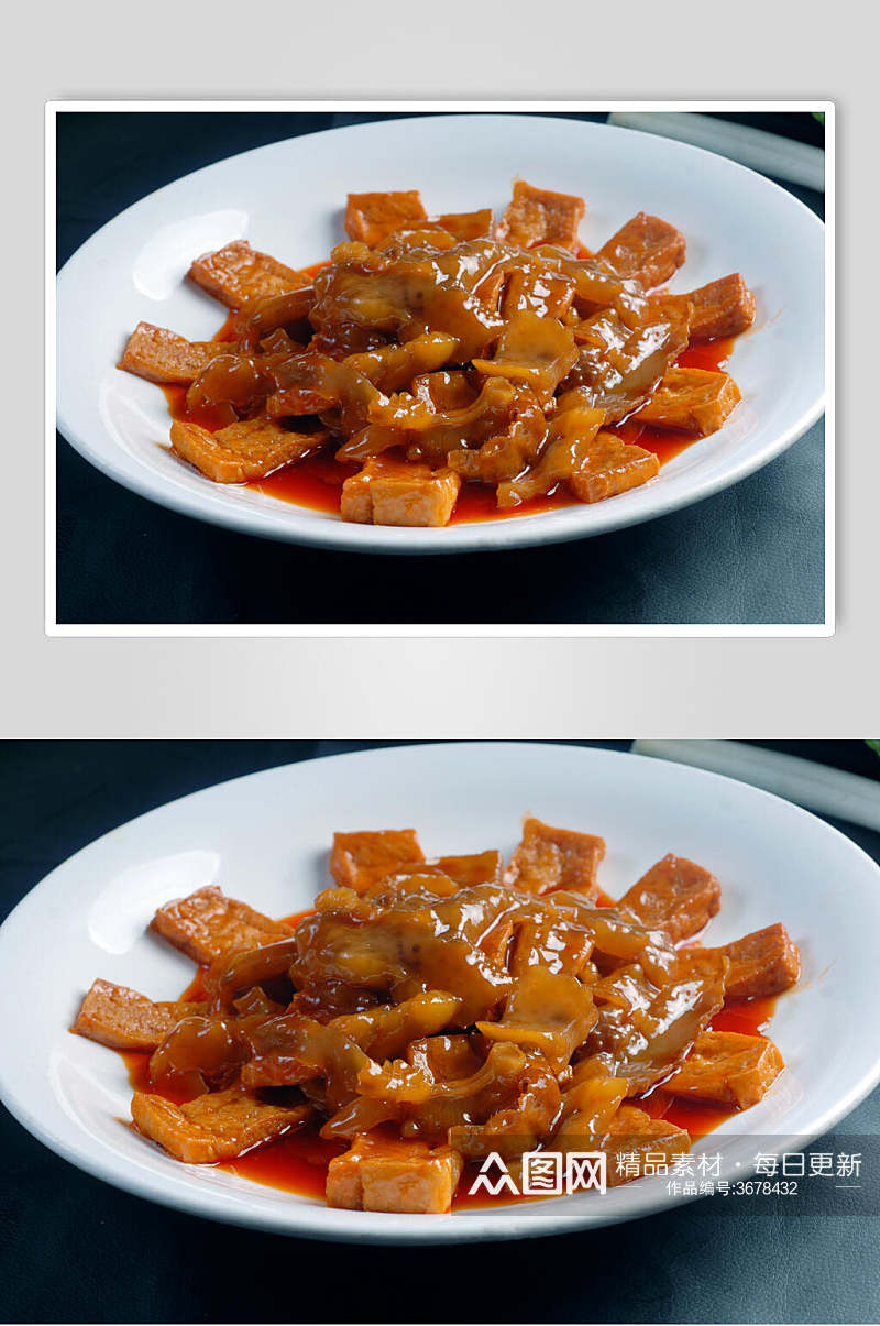 豆腐干面条面食美食图片素材