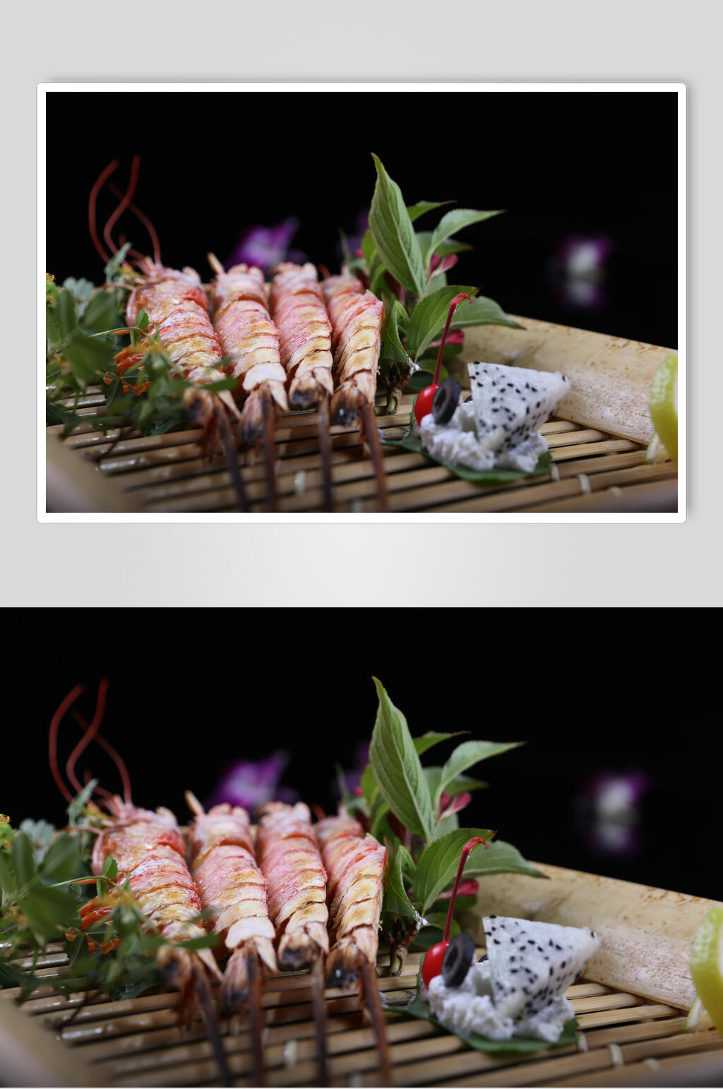 精品基围虾美食图片素材