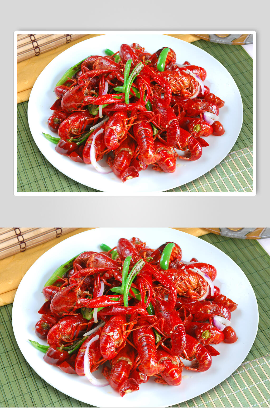 风味麻辣小龙虾食品图片素材
