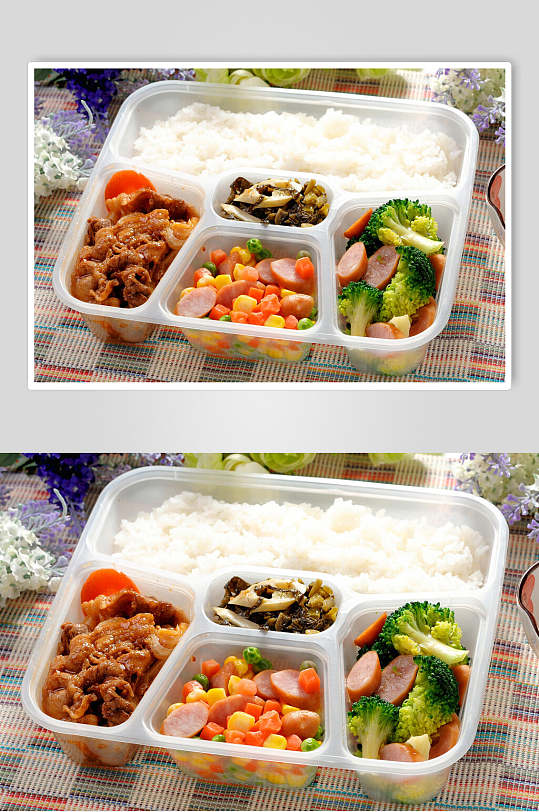 韓風烤牛肉便當圖片