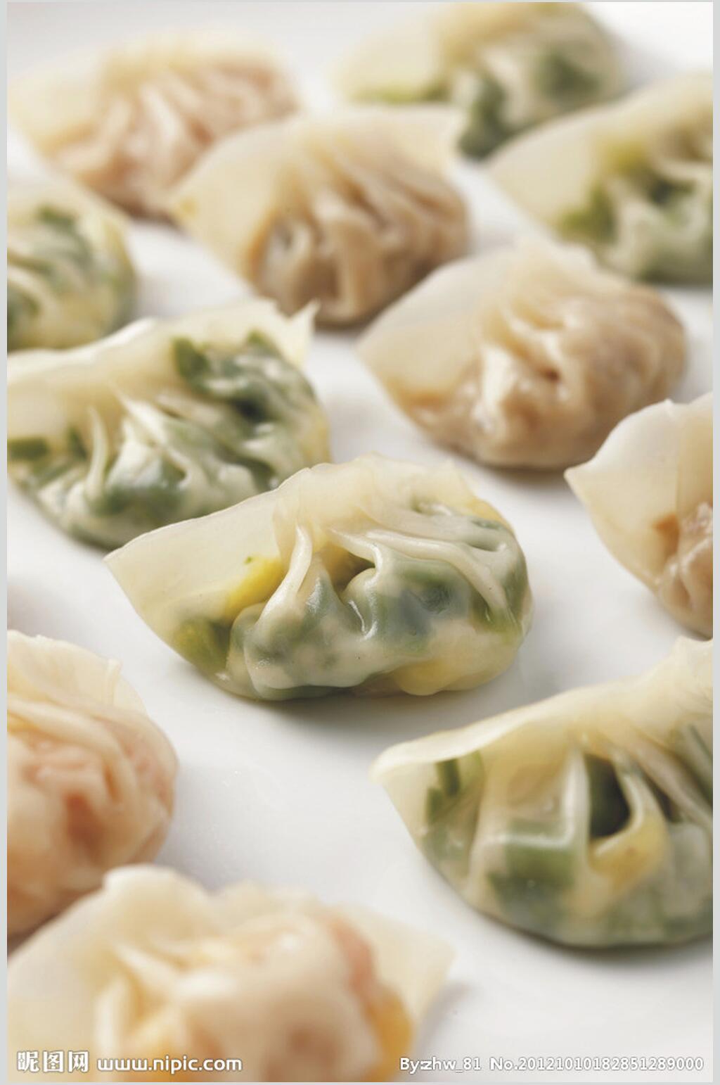韭菜食品饺子水饺美食摄影图片叁素材