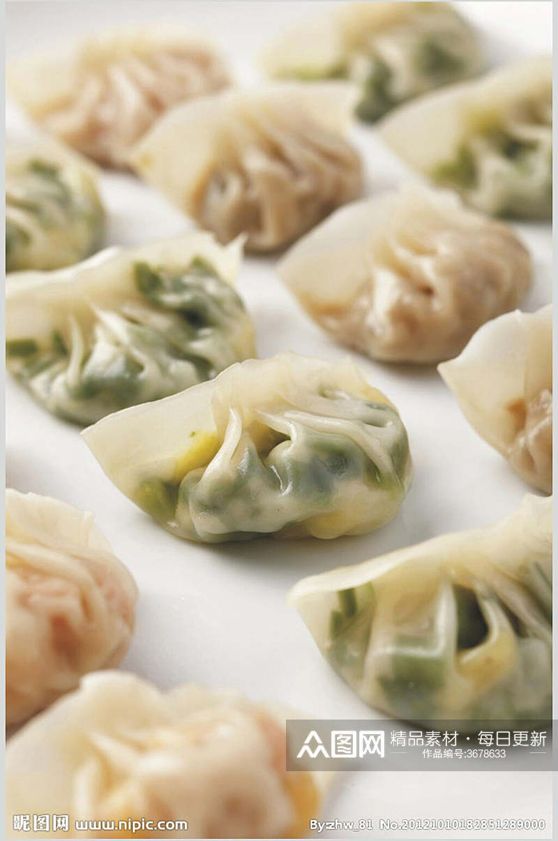 韭菜食品饺子水饺美食摄影图片叁素材
