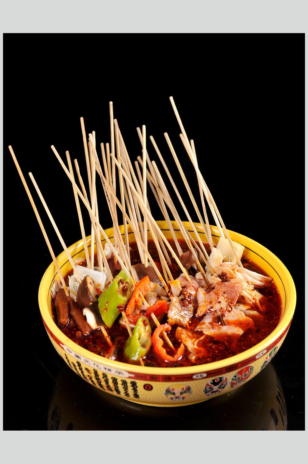 香辣麻辣烫食物图片素材