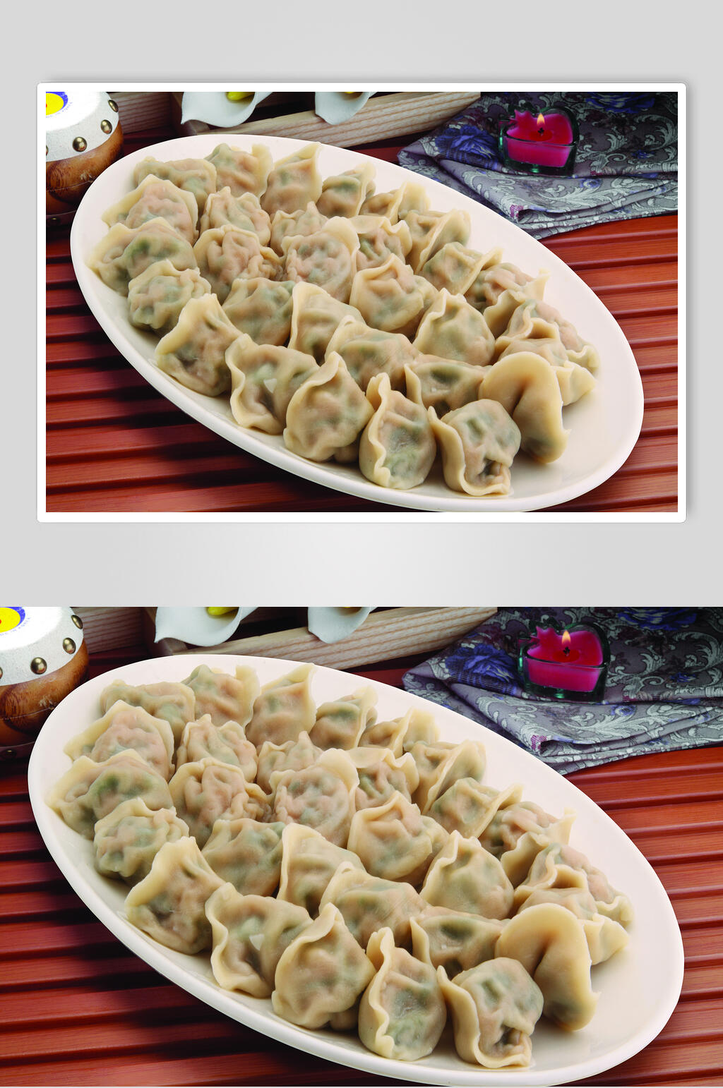 招牌新鲜饺子水饺美食摄影图片叁素材