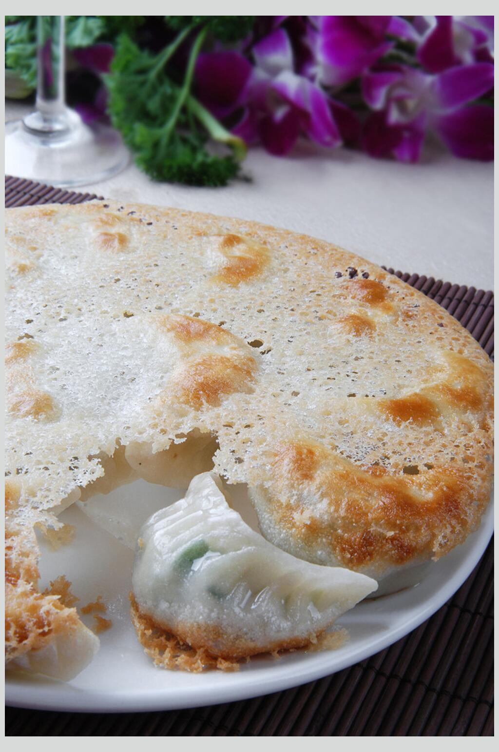 飘香煎饺饺子水饺美食摄影图片叁素材