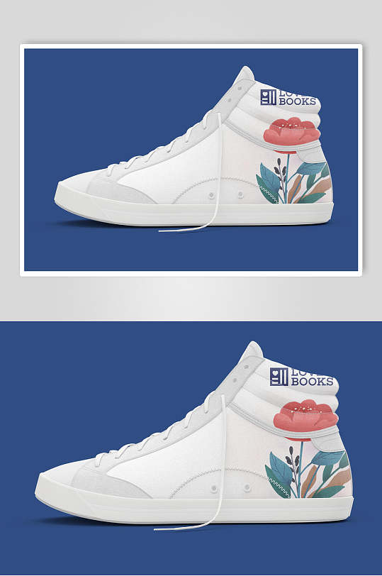 白鞋子样机图片-白鞋子样机设计素材-白鞋子样机模板下载-众图网