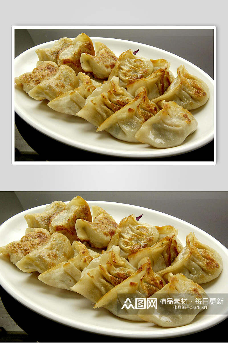 煎饺饺子水饺美食摄影图片叁素材