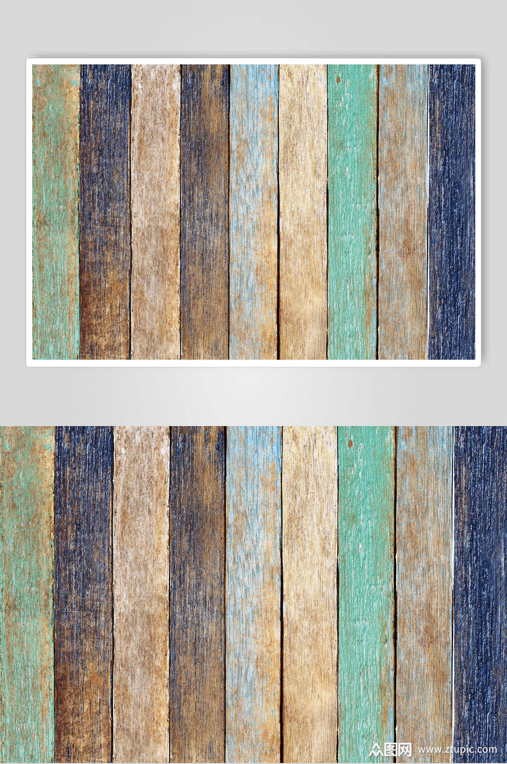 蓝绿做旧漆木纹贴图模板下载-编号3813874-众图网