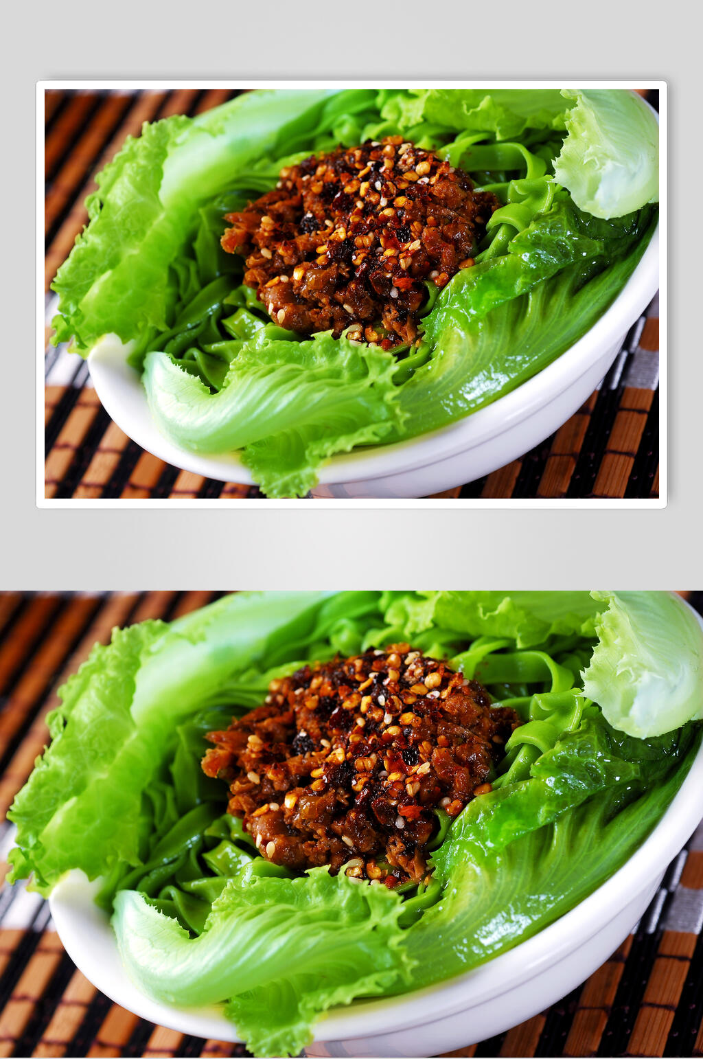 炸酱面面条面食美食图片素材
