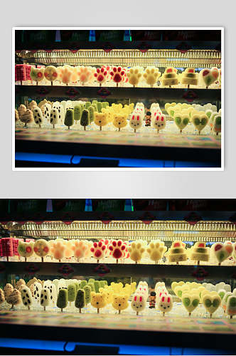 福州三坊七巷美食街雪糕图片