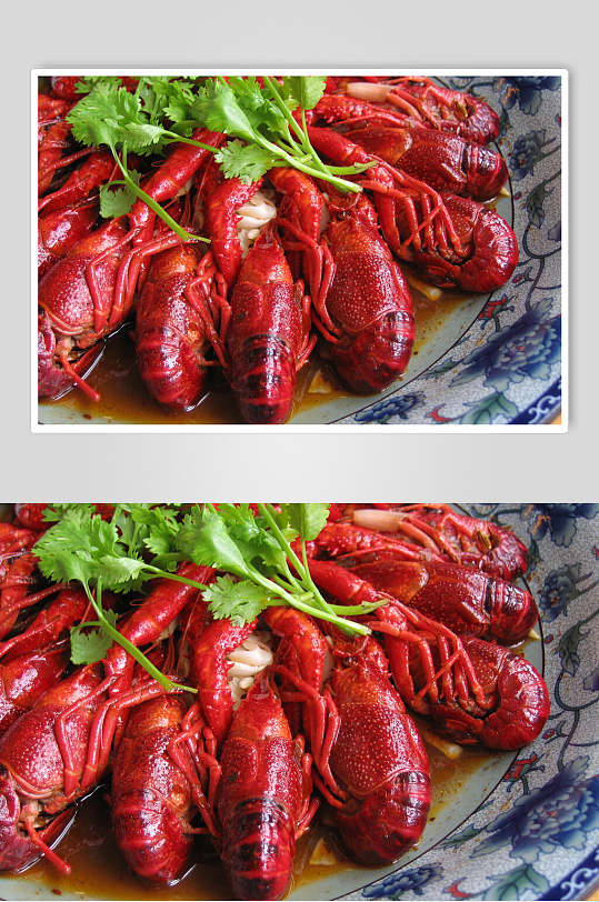 香浓美味小龙虾美食食品摄影图片