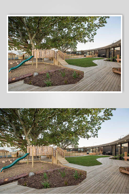 幼儿园早教班庭院装修效果图片