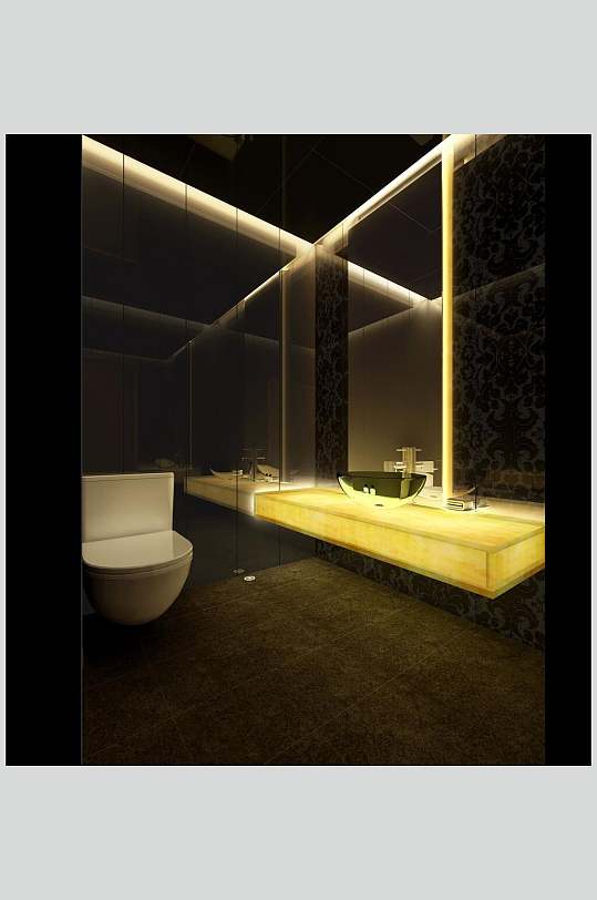 ktv室内卫生间装修图片