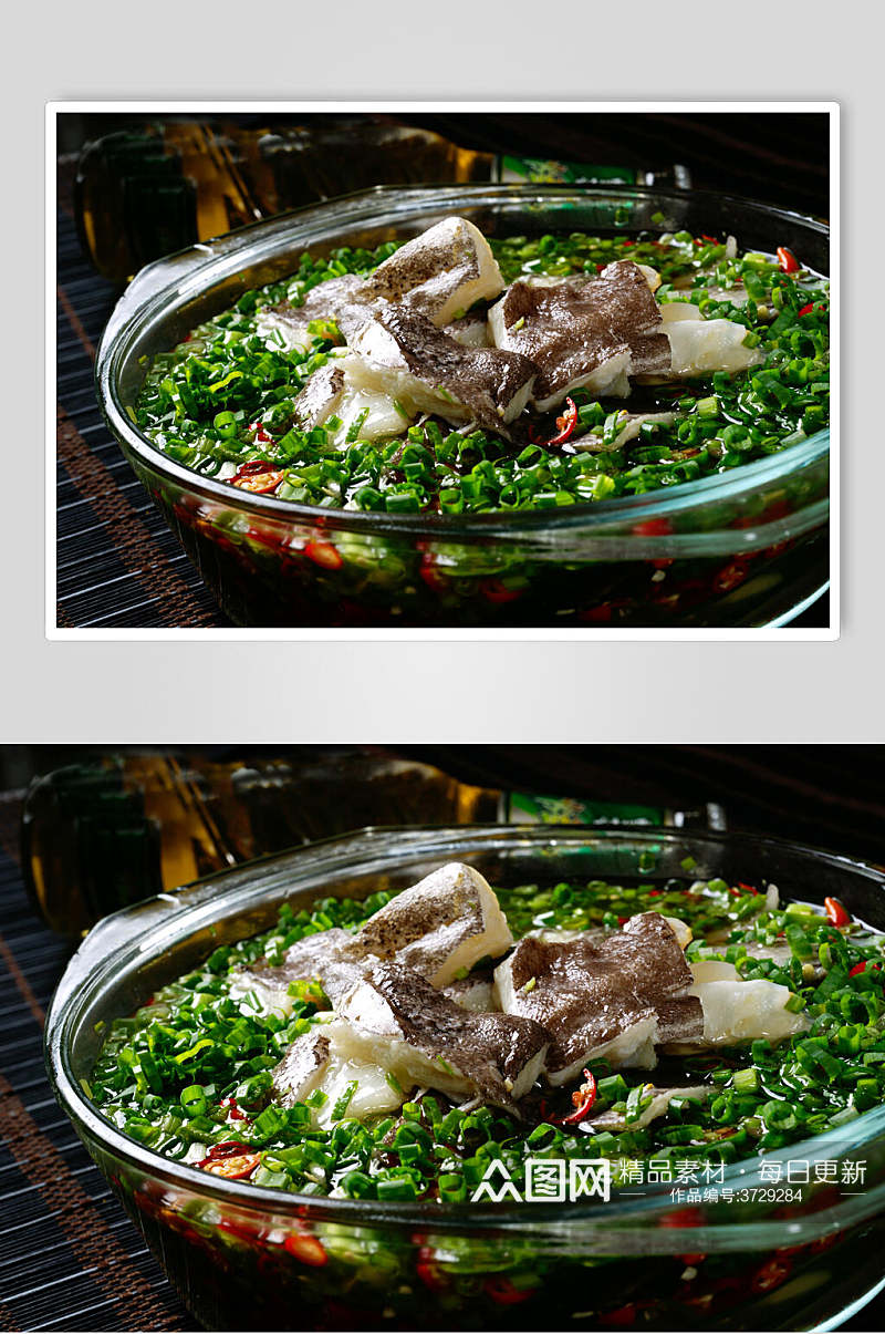 鲜椒深海鱼肉家常菜品图片素材