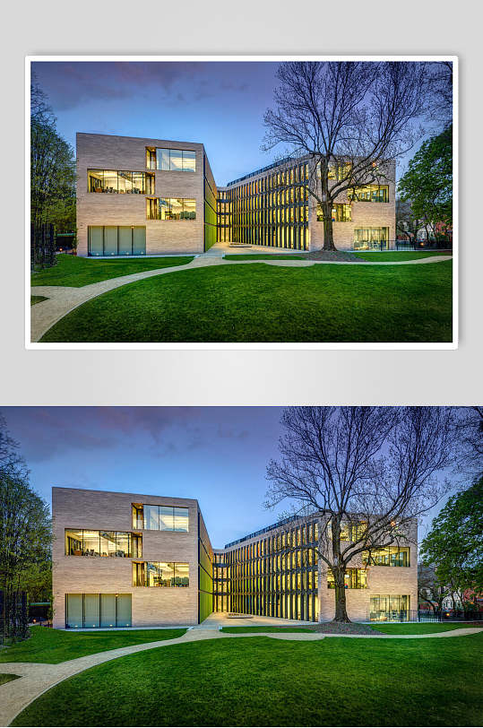 国外办公室建筑外面装修效果图片