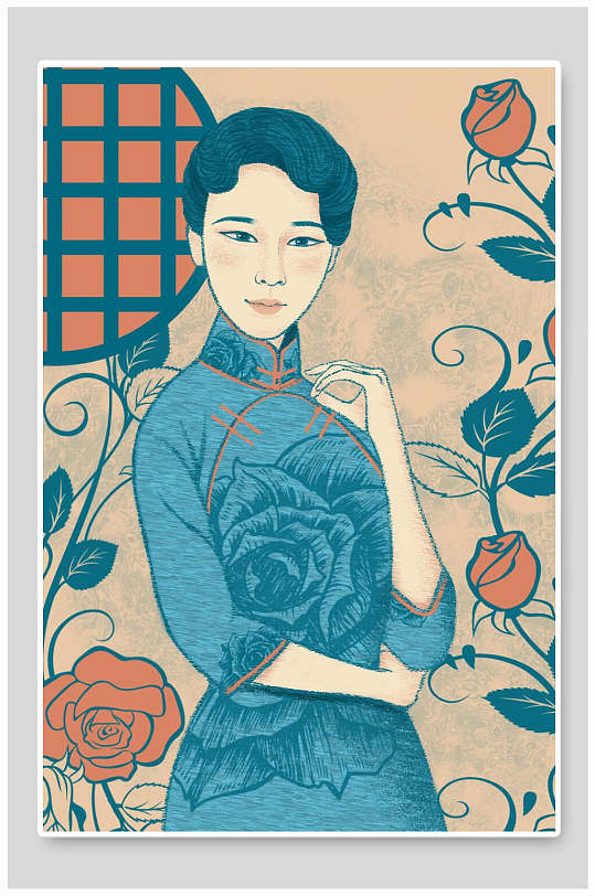 民国女人图片-民国女人素材下载-众图网