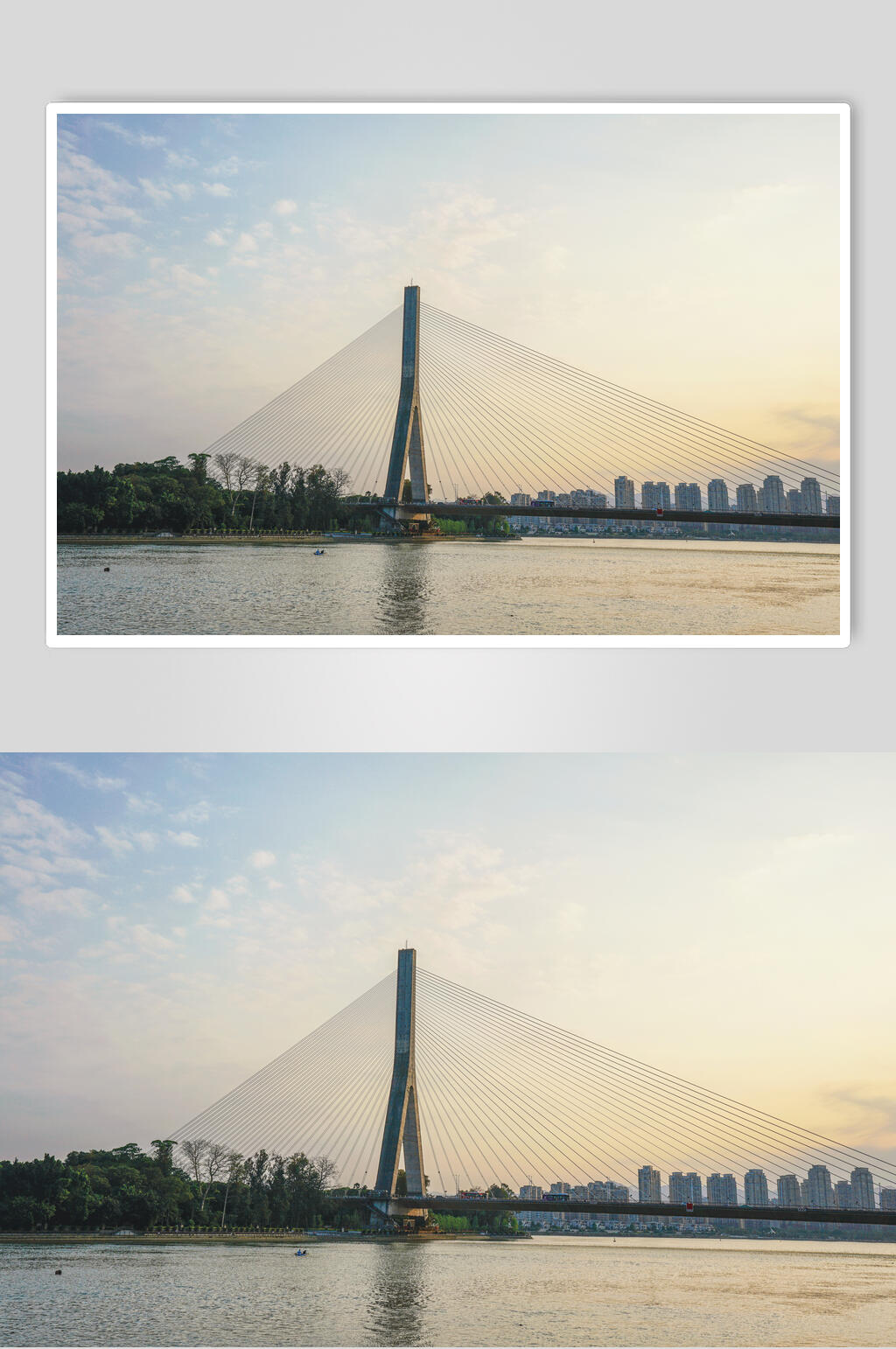 福州三县洲大桥高清图片素材