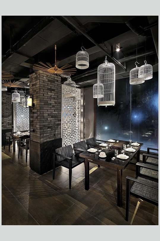 餐厅餐馆装修设计效果图片