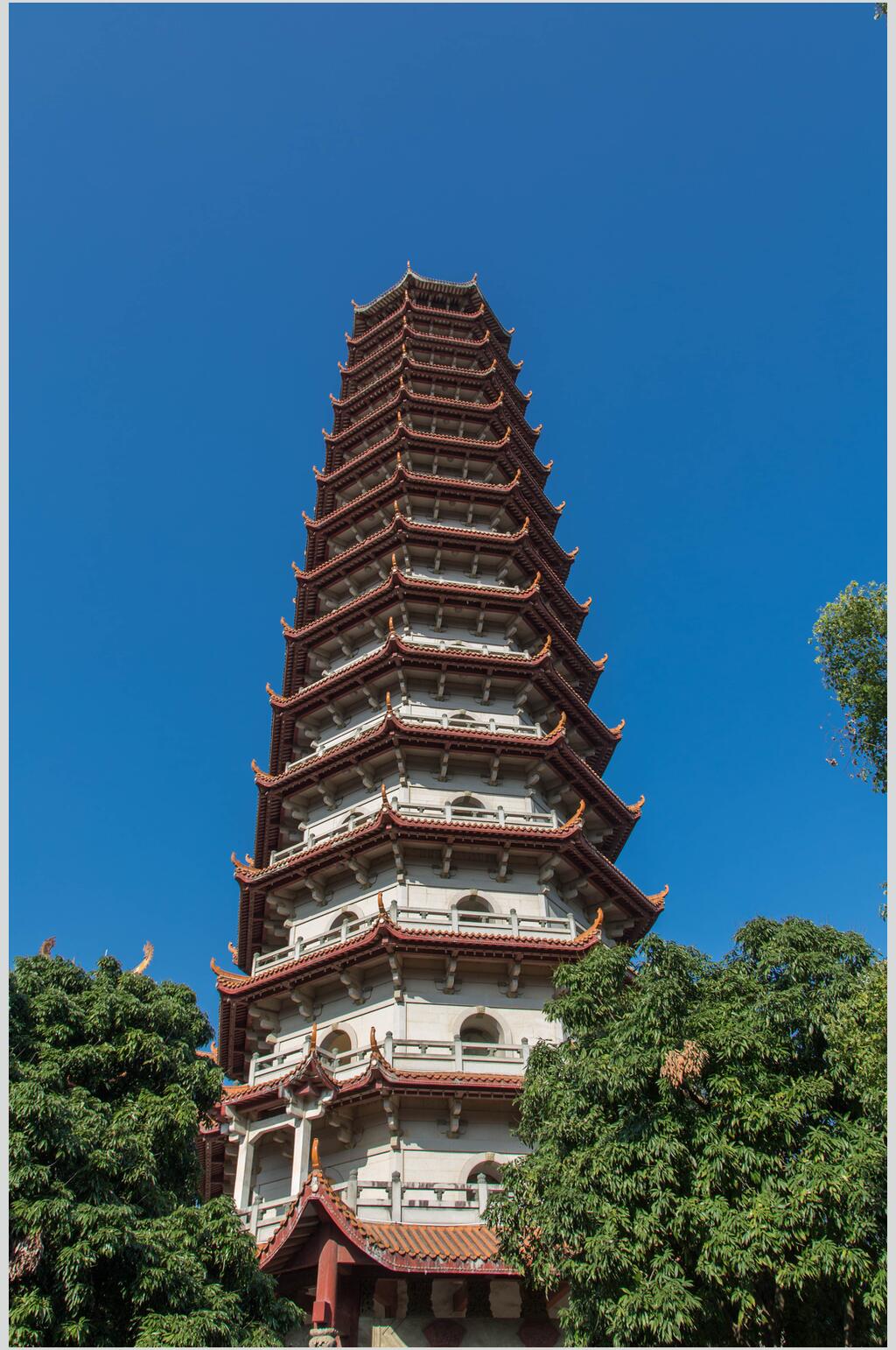 福州西禅寺报恩塔高清图片素材