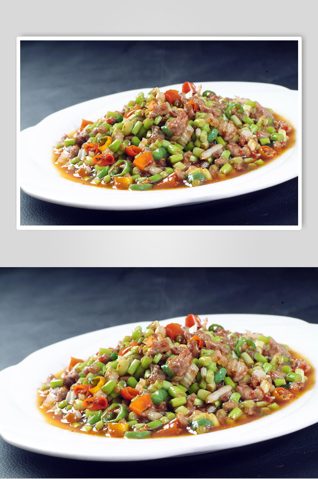 热菜米牛肉家常菜品图片素材