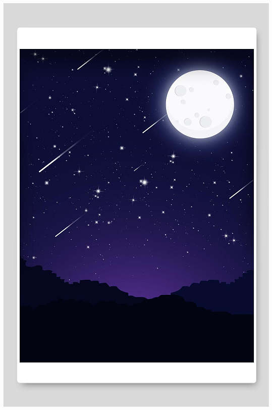 夜空背景图片 夜空背景设计素材 夜空背景模板下载 众图网
