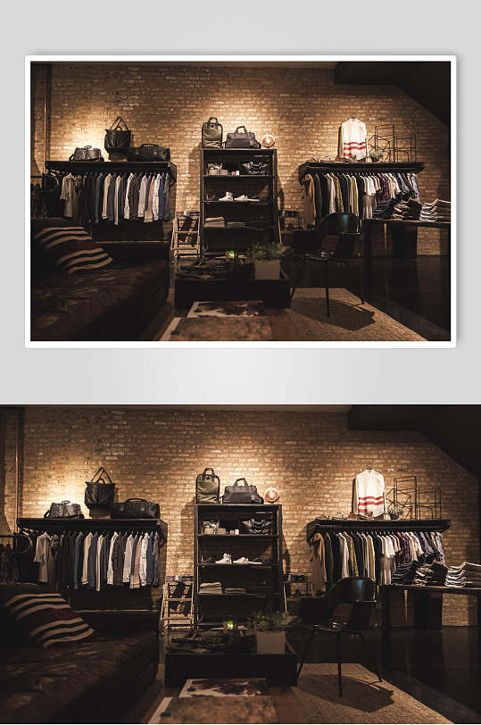 男装店装修效果图片