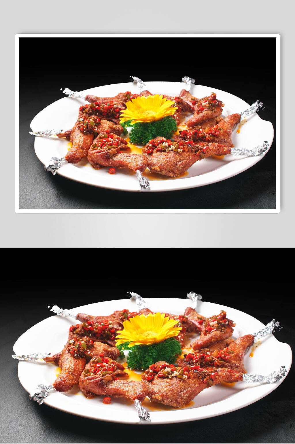 鸿运第一腿家常菜品图片素材