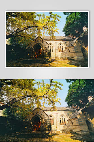 福州福音教堂高清图片