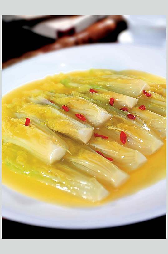 鸡汁娃娃菜家常菜品图片