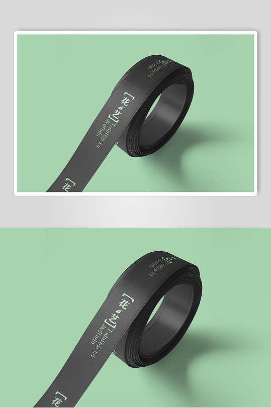 黑色胶带扎带鲜花店样机