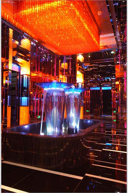 豪华精装ktv室内装修图片