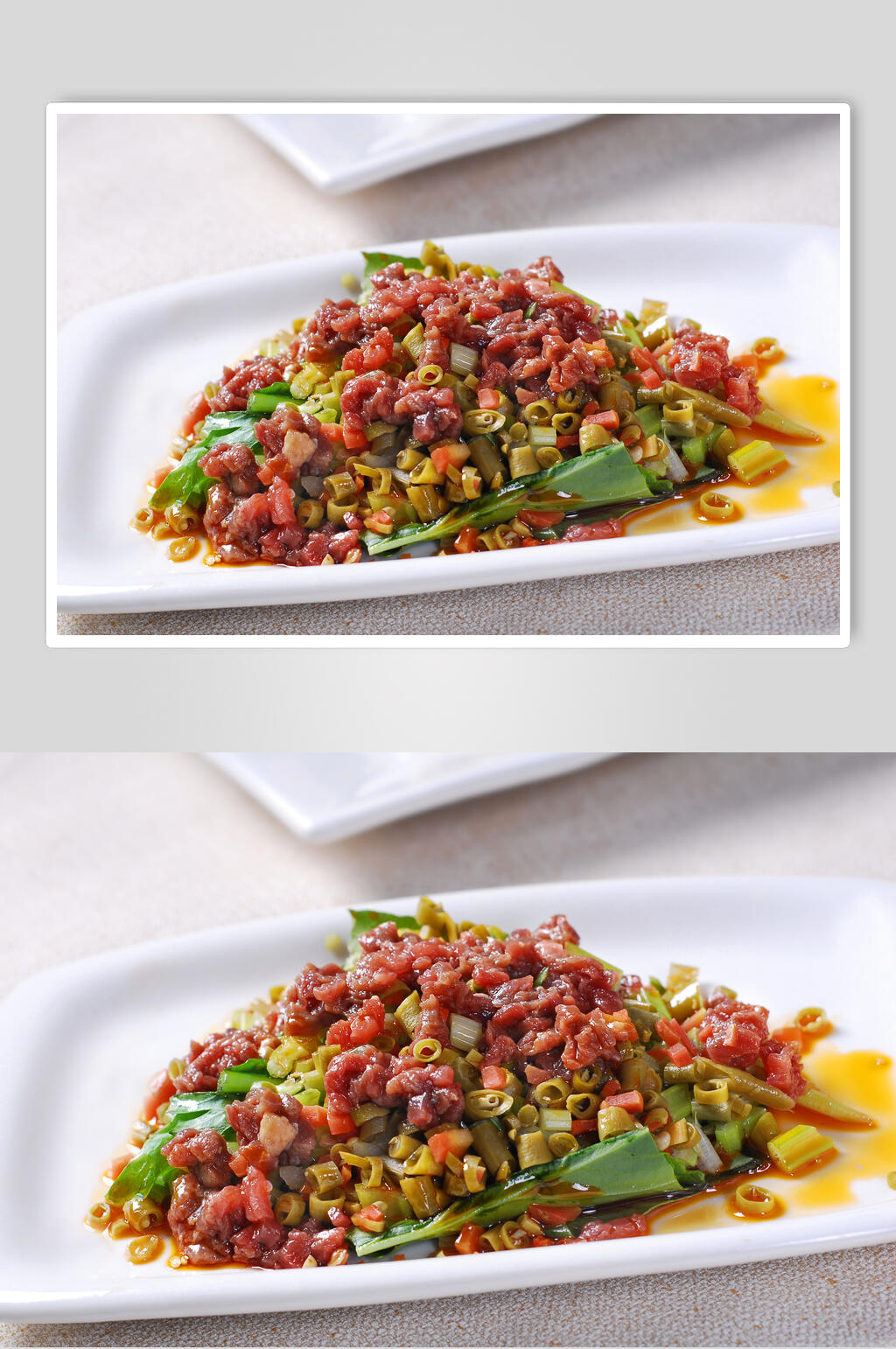 烂刀牛肉家常菜品图片素材