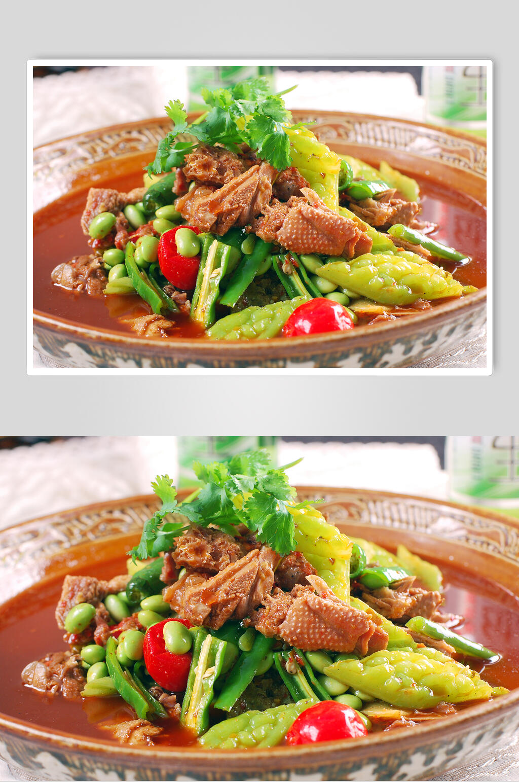 土烧鸭家常菜品图片素材