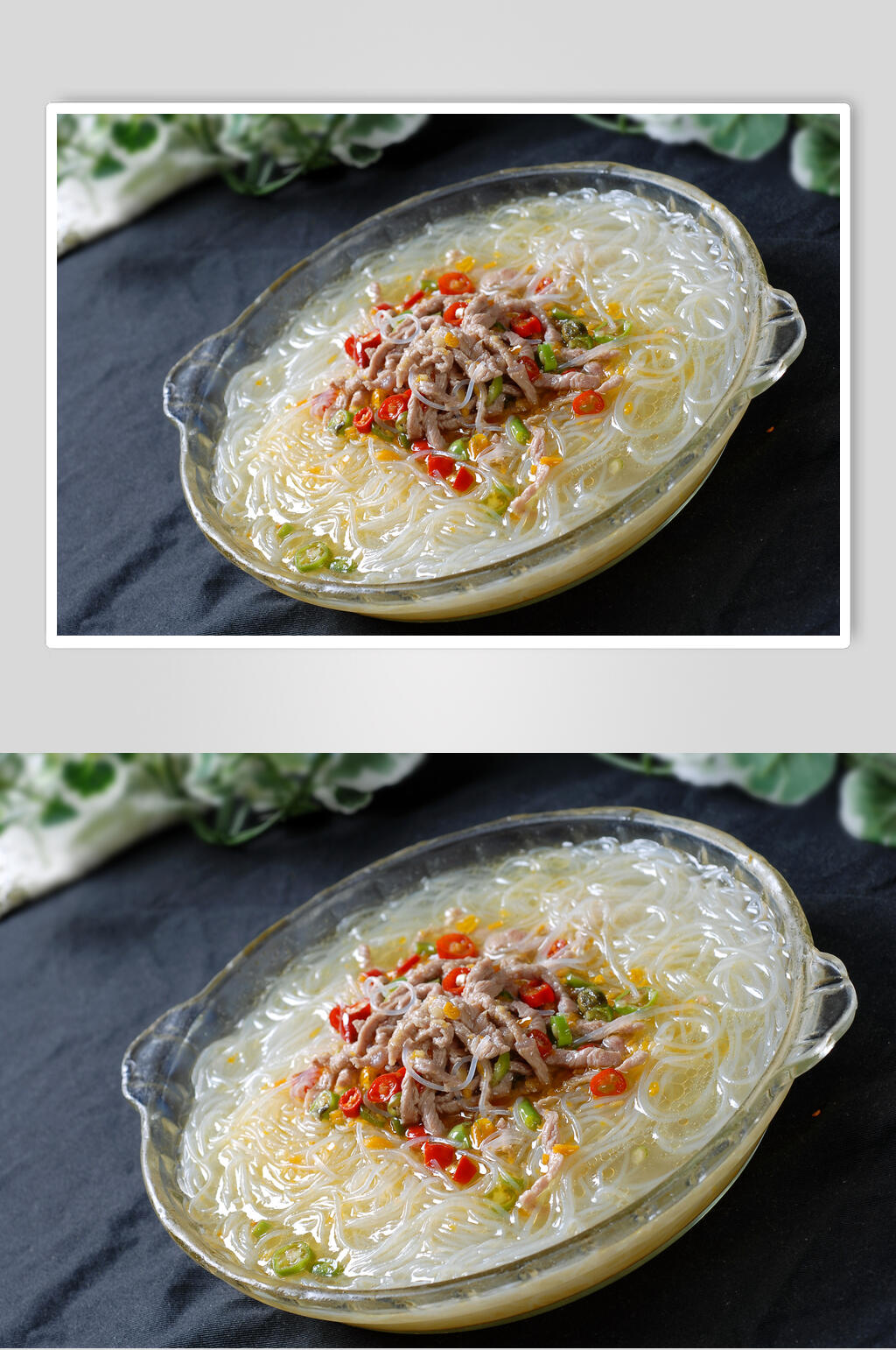 牛肉粉丝家常菜品图片素材
