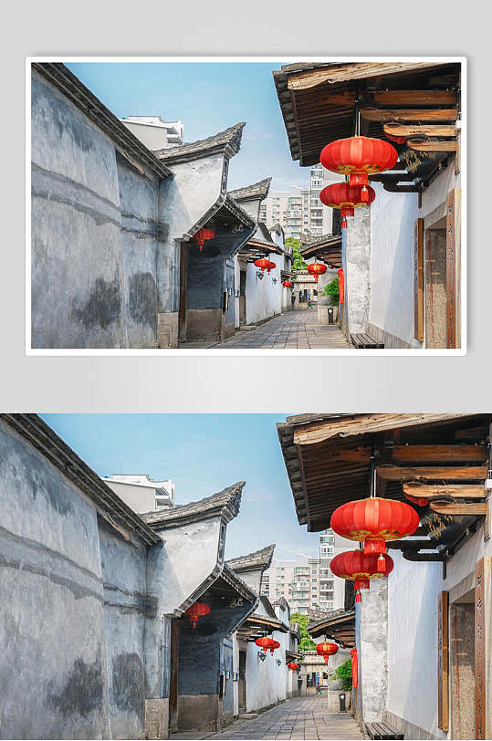中国风福州三坊七巷街景高清图片