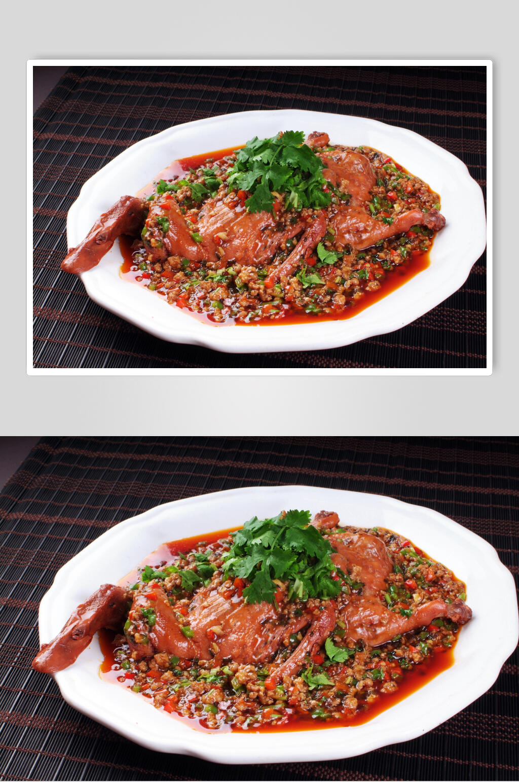 怪味鸡家常菜品图片素材