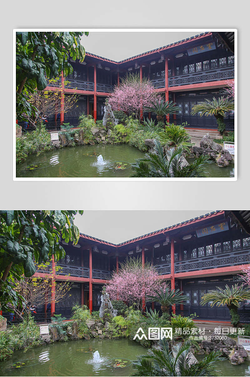 福州林则徐纪念馆景观高清图片素材