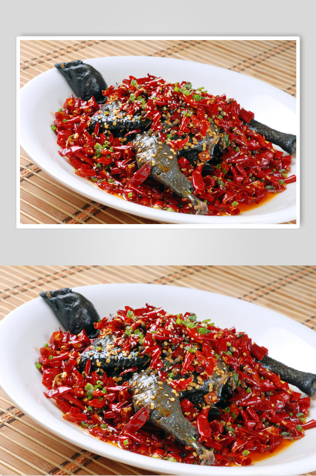 香辣美味包公鸡家常菜品图片素材