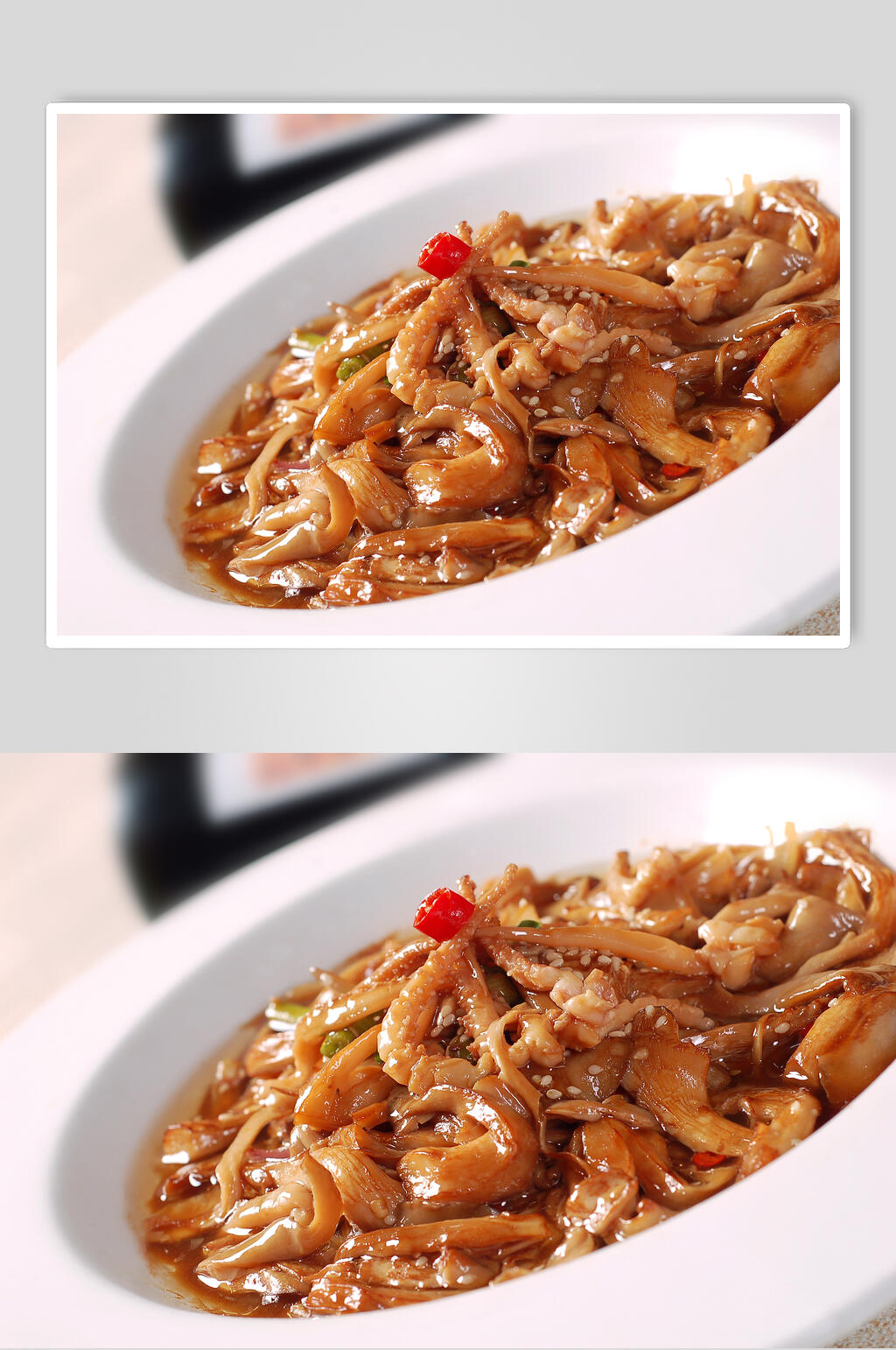品味鱿鱼须咸鲜味家常菜品图片素材