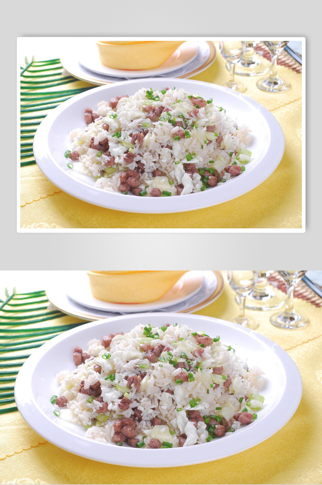 牛肉炒饭美食图片素材