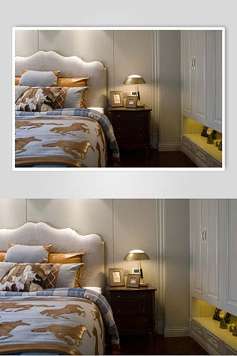 卧室欧式三居室图片