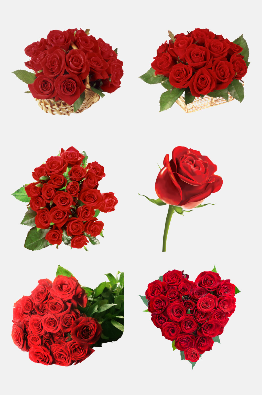 红色白色浪漫玫瑰花朵素材立即下载浪漫玫瑰花藤3d立体电视背景墙心形