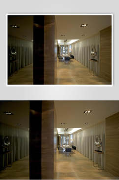 走廊墙时尚现代简约风现代装修图片